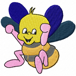 Bees Embroidery Design 9 Bees Embroidery Design 9